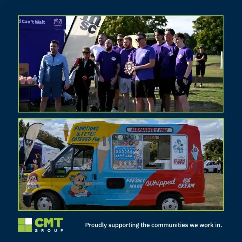 Home-Start Suffolk charity sports day supported by CMT